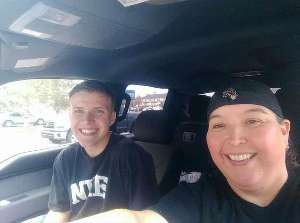 Kyle Martinson and Carrie Sanders